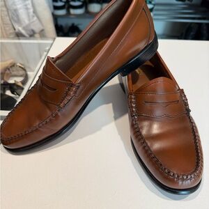 G.H. Bass & Co. Tan Leather Loafers